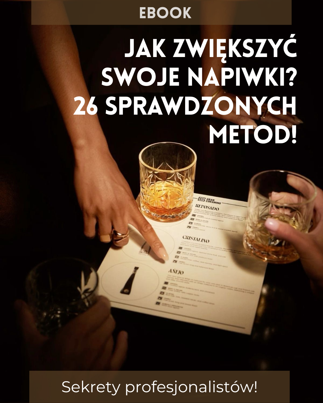 Mini E-book: Jak podwoić swoje napiwki? - 23 sprawdzone metody